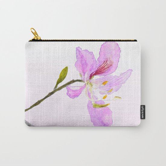 purple Buahinia Carry-All Pouch