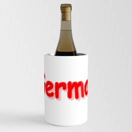 "#Germany" Cute Design. Buy Now Wine Chiller