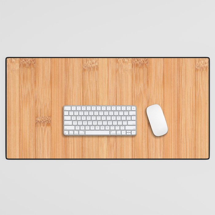Bamboo desk mat store