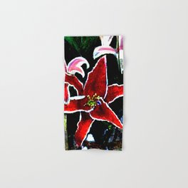 Tiger Lily jGibney The MUSEUM Society6 Gifts Hand & Bath Towel