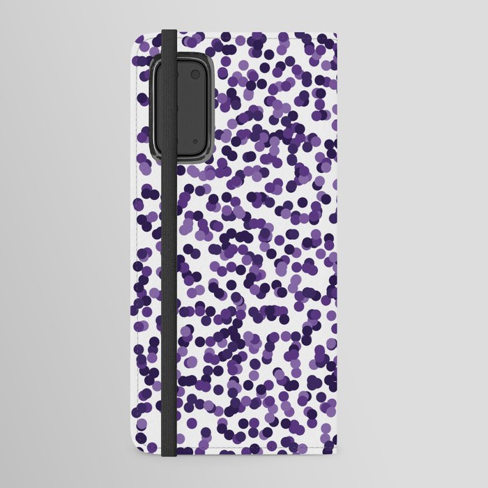 Color Rain Purple Android Wallet Case