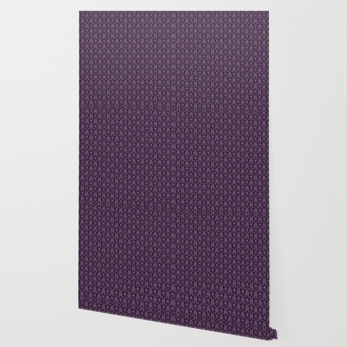 Halloween Damask Violet Wallpaper By Abigaillarson Society6