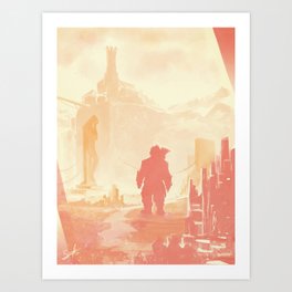 Dragon Age: Varric Art Print