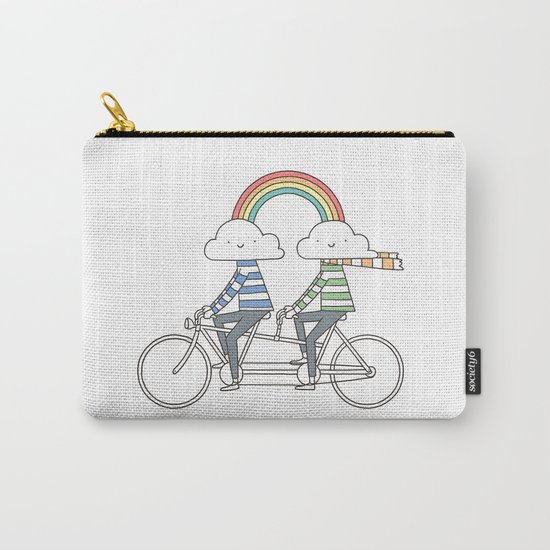 Love makes life a beautiful ride Carry-All Pouch