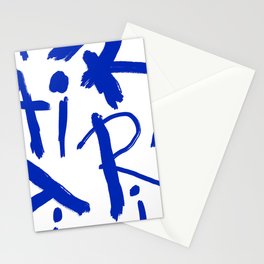 Air. Minimal Art. Abstract 132 Stationery Card