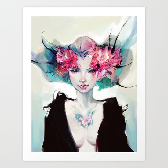 Moth Art Print
