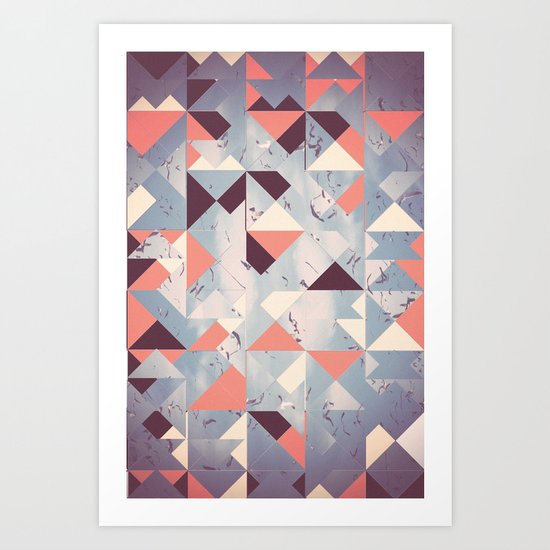 Abstract Sky Art Print