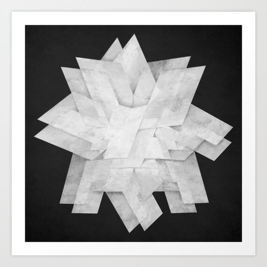 Folded Art Print