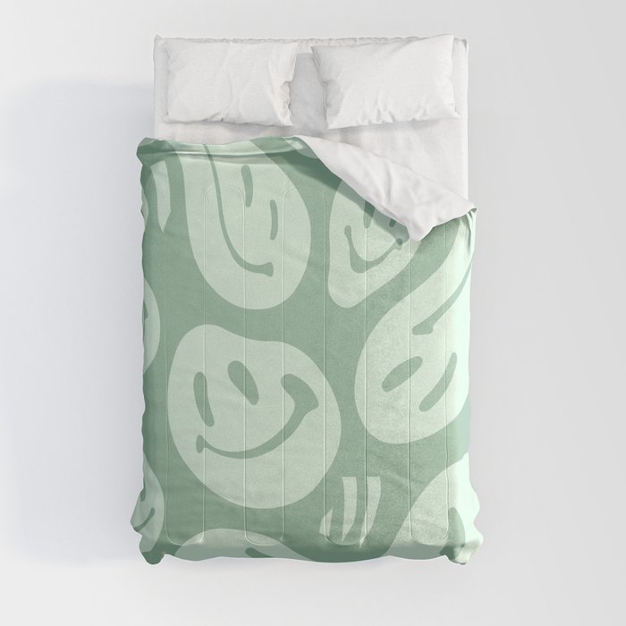 Minty Fresh Melted Happiness Comforter