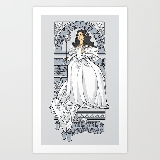 Theatre de la Labyrinth v2 Art Print