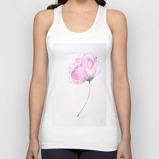 Flower Unisex Tank Top