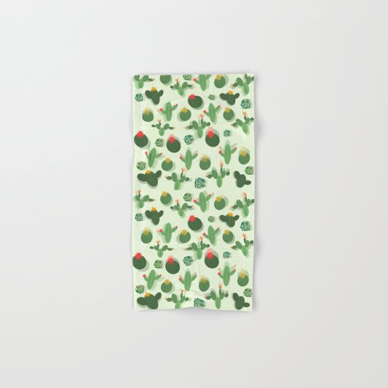 Succulent Hand & Bath Towel
