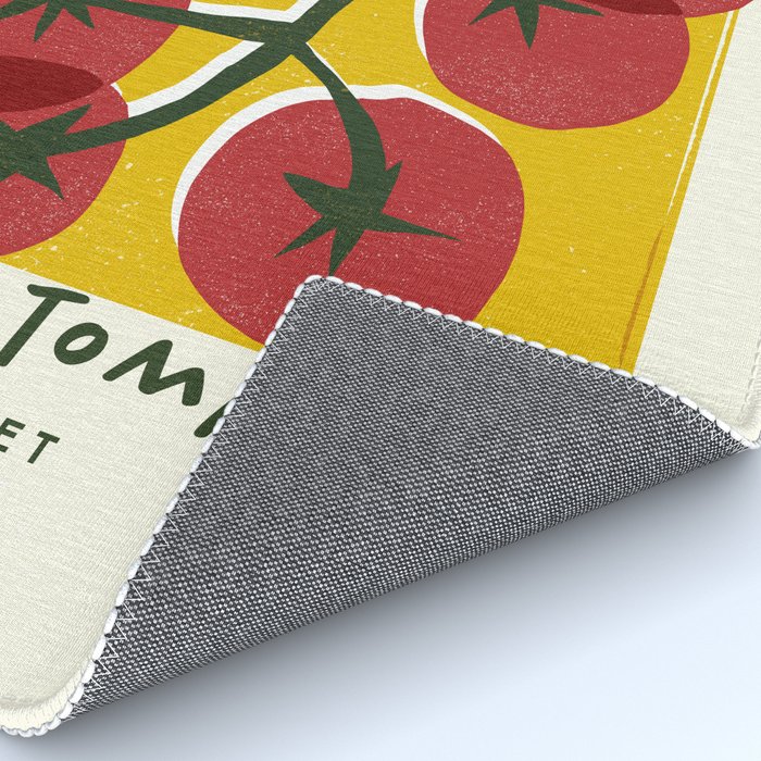 Fresh Tomatoes Farmers Market Rug - Unique Home Decor