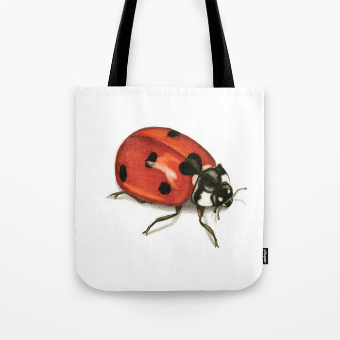 Ladybug Beetle Tote Bag