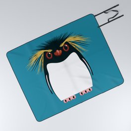 Rockhopper Penguin Picnic Blanket