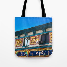 Coney Island Freak Show Tote Bag