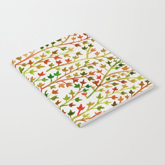 Autumn Ivy Notebook