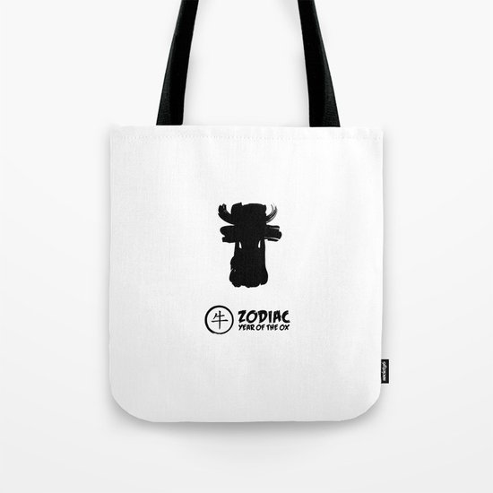 Chinese Zodiac - Year of the Ox Tote Bag