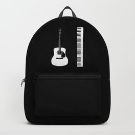 Guitar Piano Duo Backpack | Graphicdesign, Acoustic, Upright, Couple, Backdrop, Guitar, Event, Jazz, Pair, Grand 