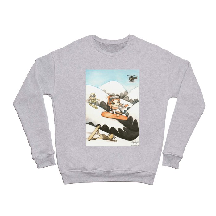 Snowboarders Crewneck Sweatshirt