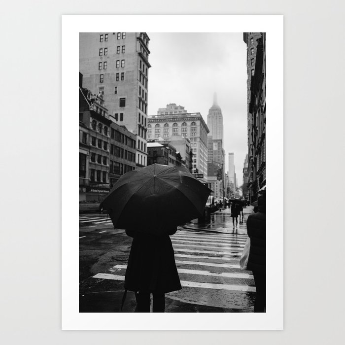 Rainy New York VII Art Print