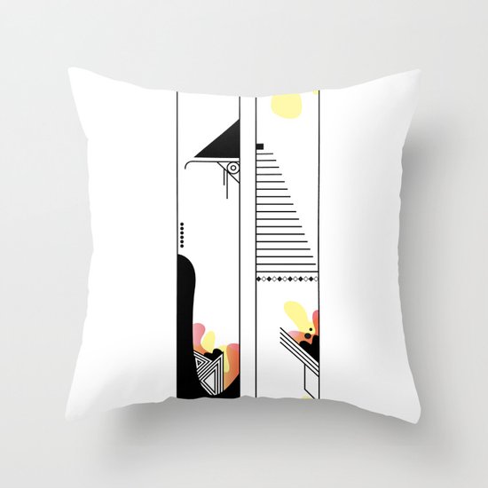 0 typo Throw Pillow