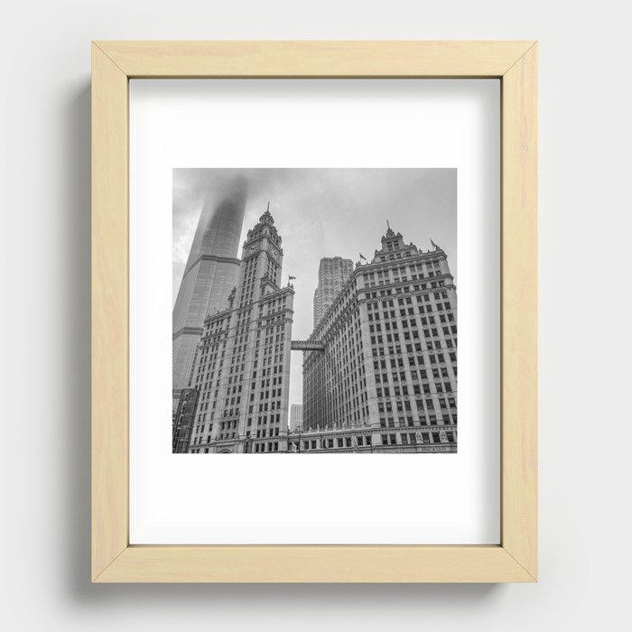 Chicago Recessed Framed Print