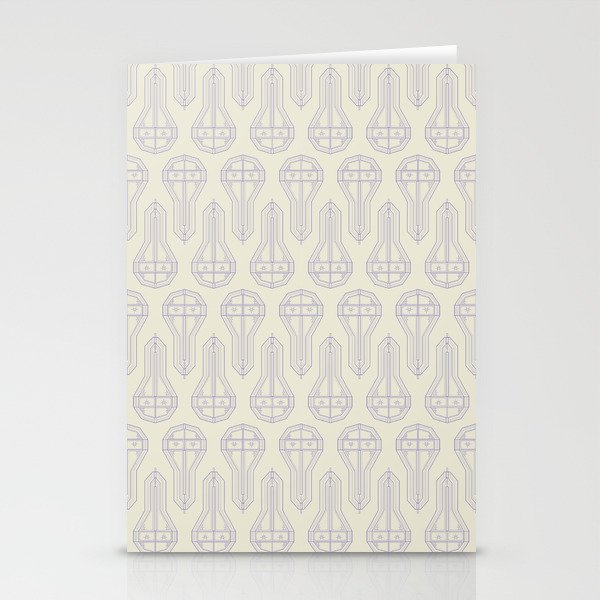 Art Deco Pears-Smaller Stationery Cards