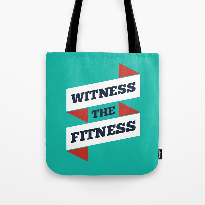 fitness tote bag