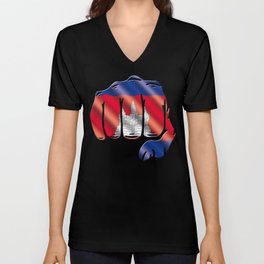 Cambodia V Neck T Shirt