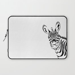 Black zebra Laptop Sleeve