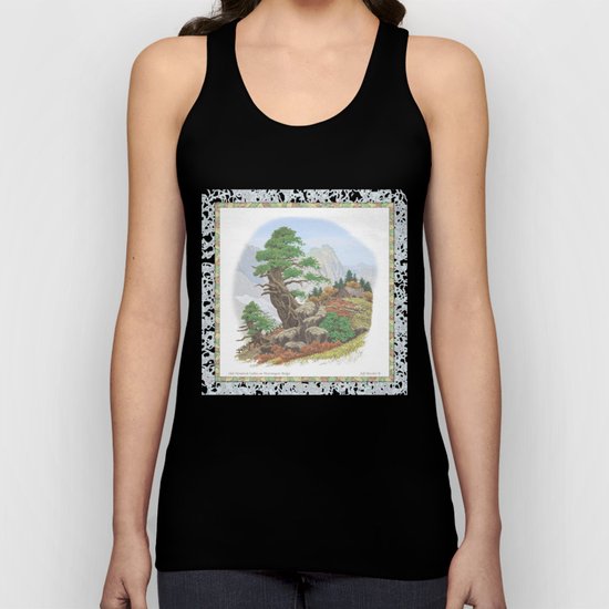 OLD HEMLOCK CABIN ON PTARMIGAN RIDGE Unisex Tank Top