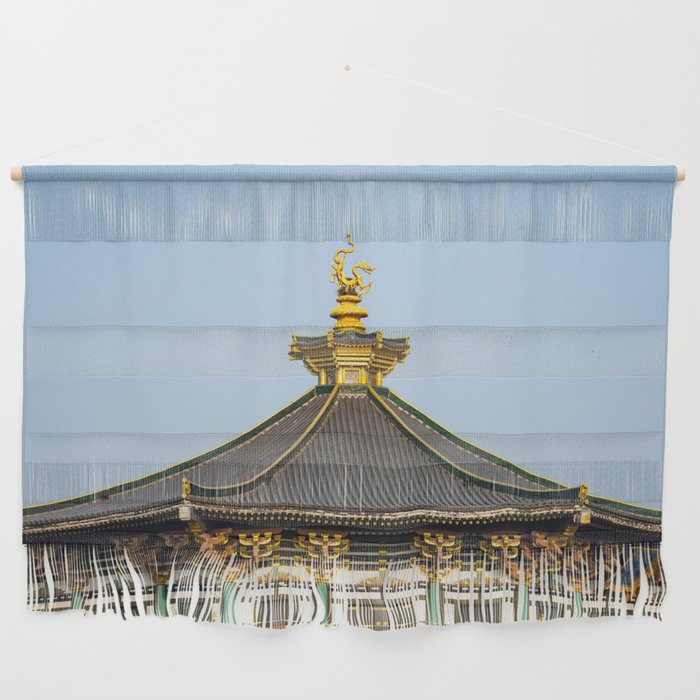 China Photography - Beautiful Buddhist Temple In China Wall Hanging