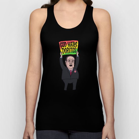 God Hates Doritos Unisex Tank Top