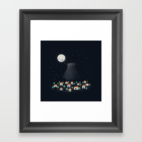 The Guardian Framed Art Print