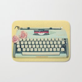 The Typewriter Bath Mat