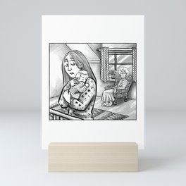 The Old Woman Mini Art Print