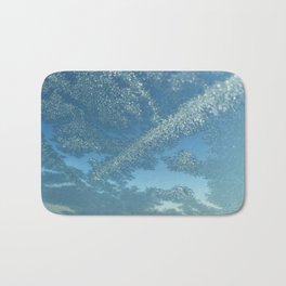 Frosted Snow Bath Mat
