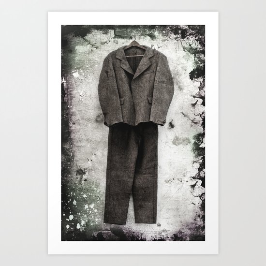 Worn Art Print