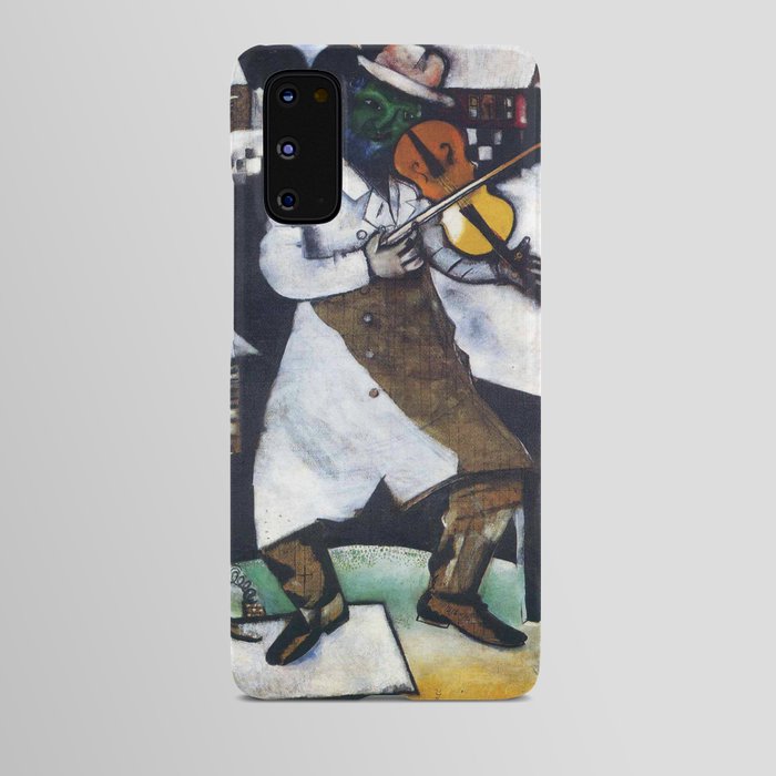 The fiddler by Marc Chagall (1913) Android Case