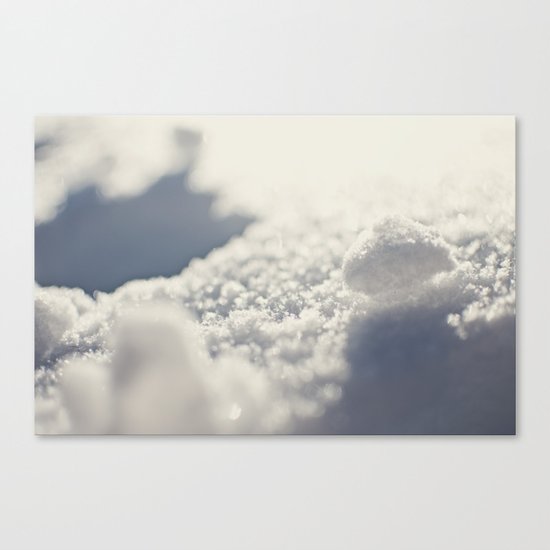 First Snow Canvas Print
