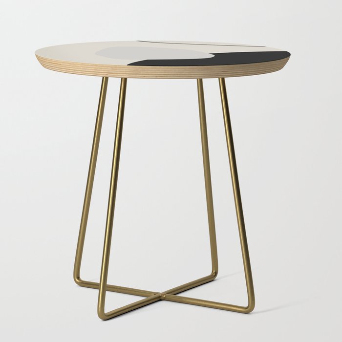 Minimalist Abstract Shapes Side Table