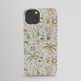 safari and foliage iPhone Case