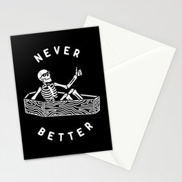 Never Better Stationery Card