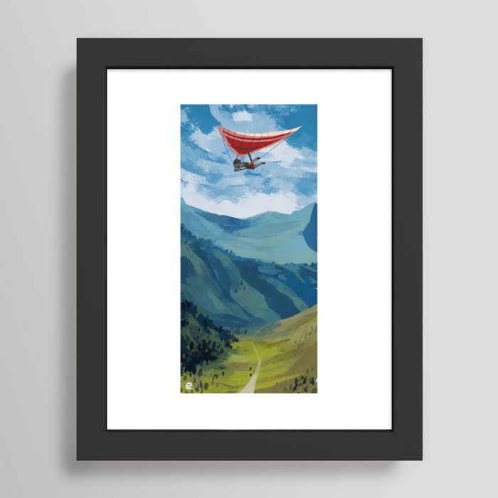 The Dream of Flight Framed Art Print