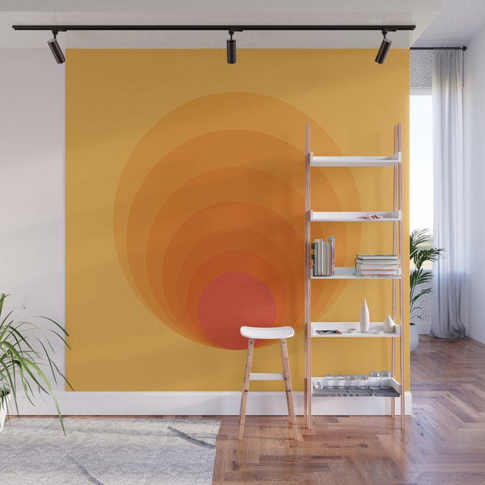 Sun Spiral | Bauhaus I Wall Mural