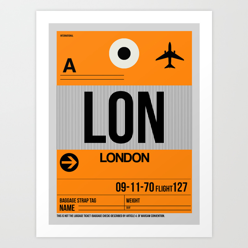 luggage tag print