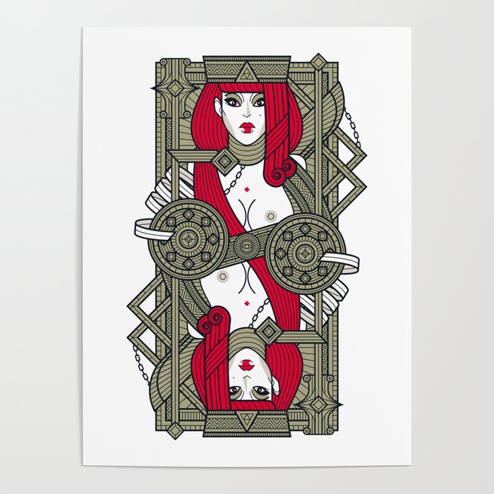 Eva Queen of Diamonds - Lilith Poster
