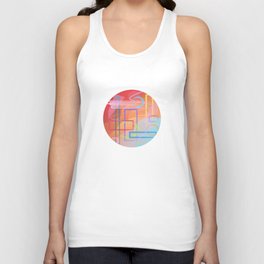 Abstract Stroke of Life (D162) Unisex Tank Top