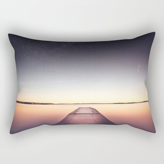 Skinny dip Rectangular Pillow